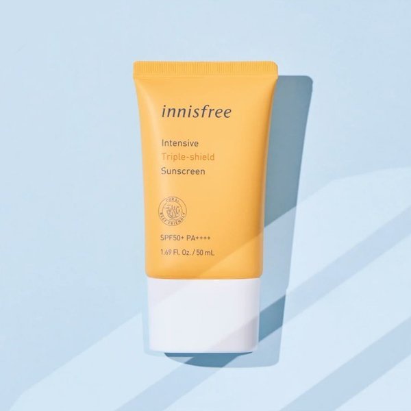 [Có sẵn] [Chính hãng] Kem chống nắng Innisfree Intensive Triple Shield - 50ml