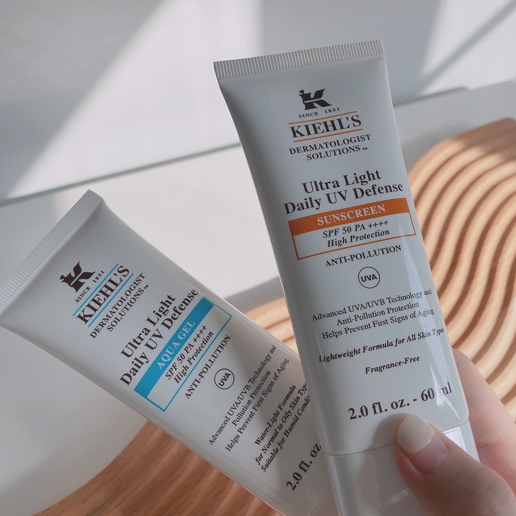 Kem chống nắng Kiehl's Ultra Light Daily UV Defense SPF 50 PA++++ 60ml kiehls sunscreen