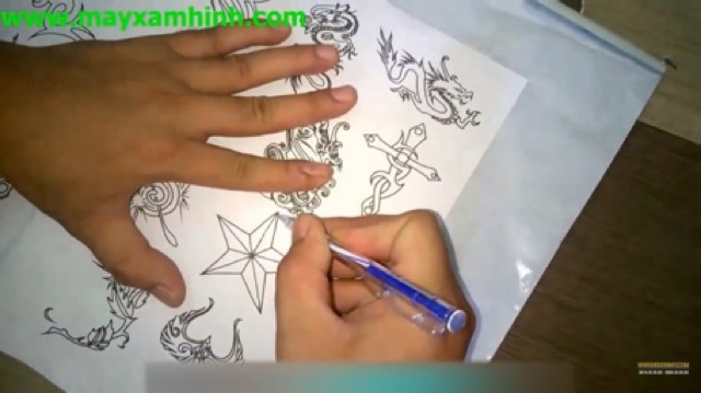 Giấy than in scan hình xăm A4 | BigBuy360 - bigbuy360.vn