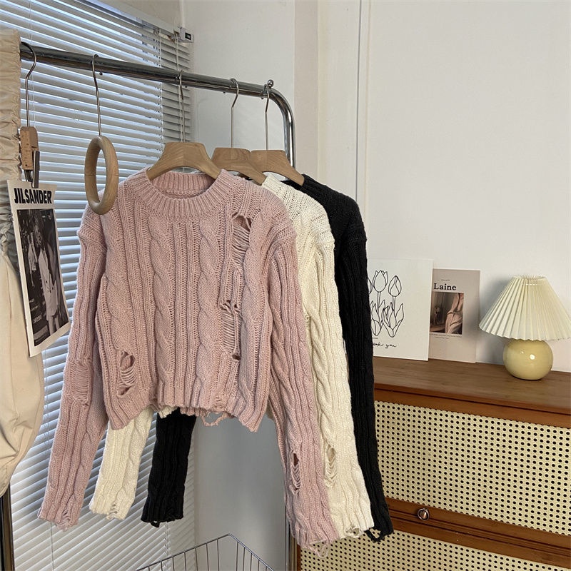 Áo Sweater Dáng Rộng Thiết Kế Mới Thời Trang Mùa Thu Dành Cho Nữ