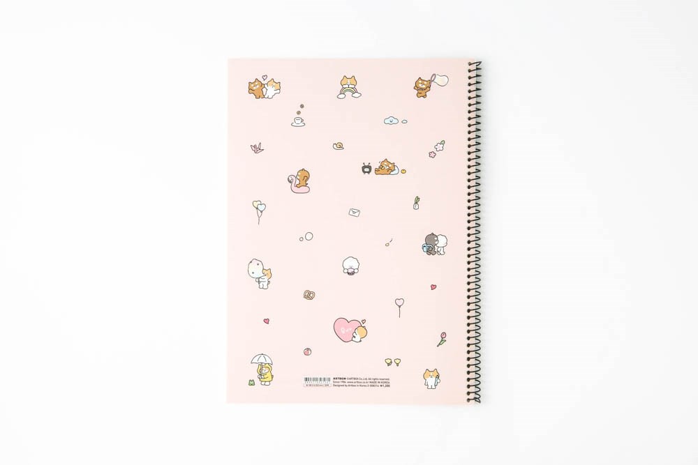 Sổ Tay Lò Xo ARTBOX Hàn Quốc Chó Con Dễ Thương