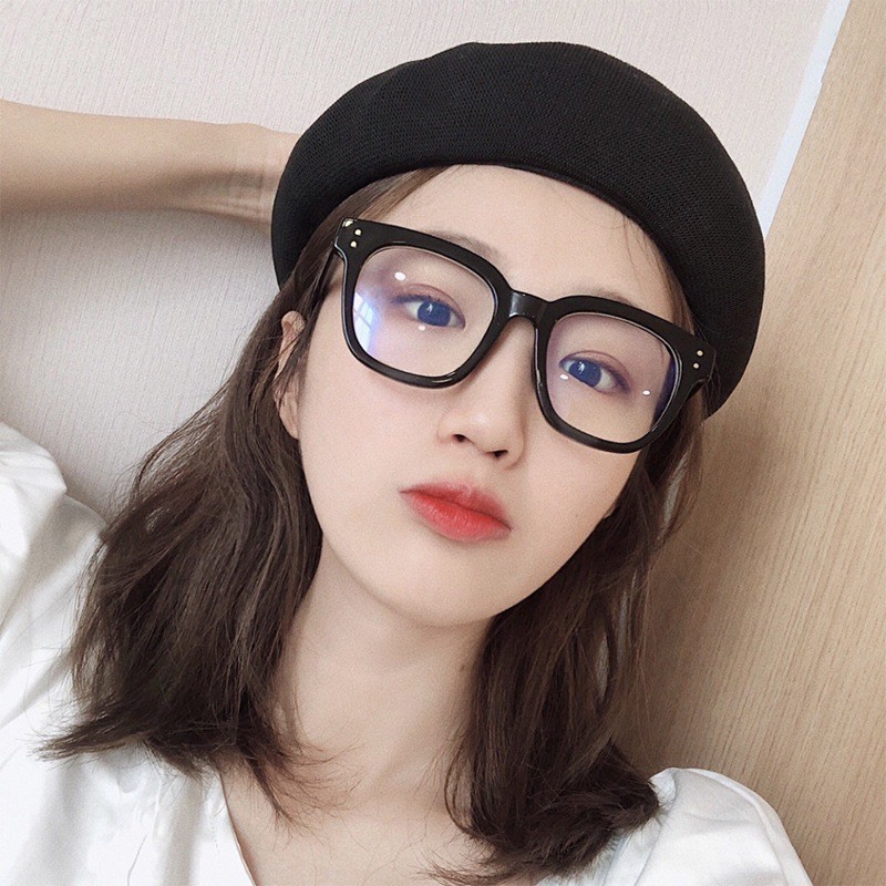 Mắt Kính mắt 2 chấm xinh xắn dành cho Nam nữ