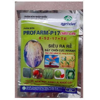 PHÂN BÓN KÍCH RỄ SIÊU LÂN NHẬP KHẨU  P17 GÓI 20 GR PROFARM