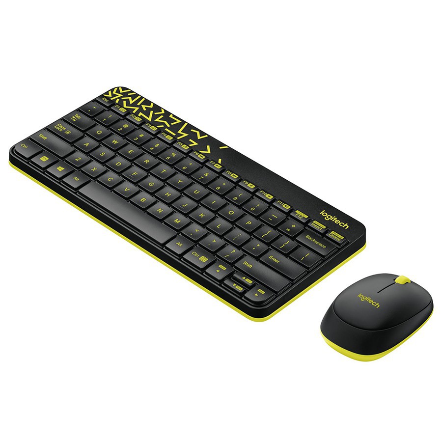 [CL Gift] Bộ Bàn Phím Và Chuột Không Dây Logitech MK240 2016 - Hàng Chính Hãng