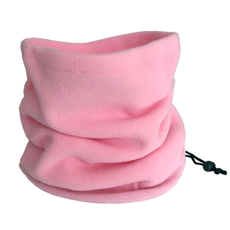 Mũ Beanie Kiêm Khăn Choàng Cổ Bằng Vải Lông Cừu Giữ Ấm Mùa Đông Phong Cách Thể Thao Dành