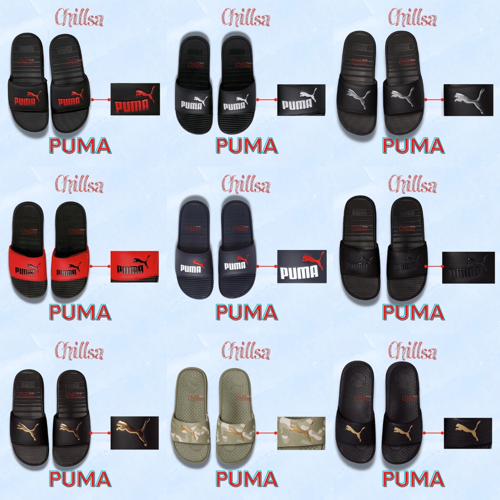 Dép Nam PUMA COOL CAT V Authentic mang êm chân, bền đẹp