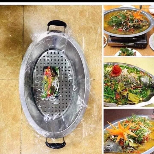 Khay cá om inox cao cấp đa năng