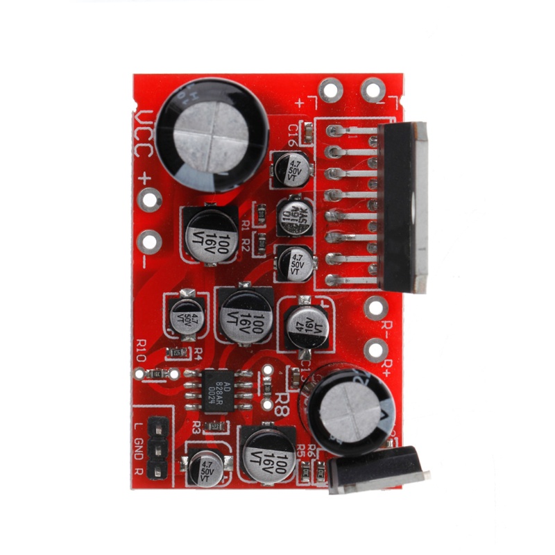 Bảng mạch khuếch đại âm thanh siêu trầm DC 12V TDA7379 38W+38W/AD828 NE5532