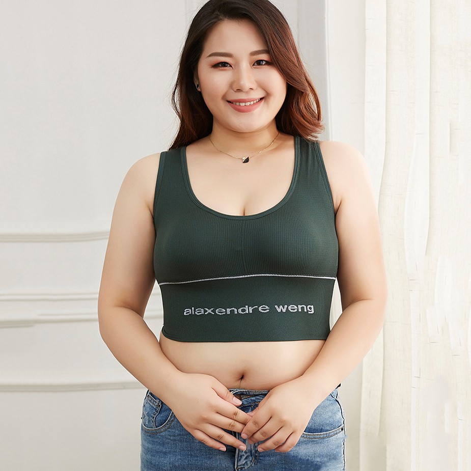 Áo Tập Gym Yoga Bra Big Size To Phối Chữ