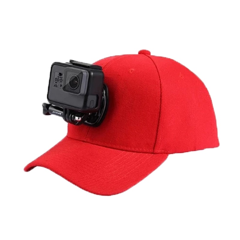 Mũ Lưỡi Trai Kèm Giá Đỡ Cho GoPro 10 9 8 7 6 Session 5 4 3 DJI Osmo Action