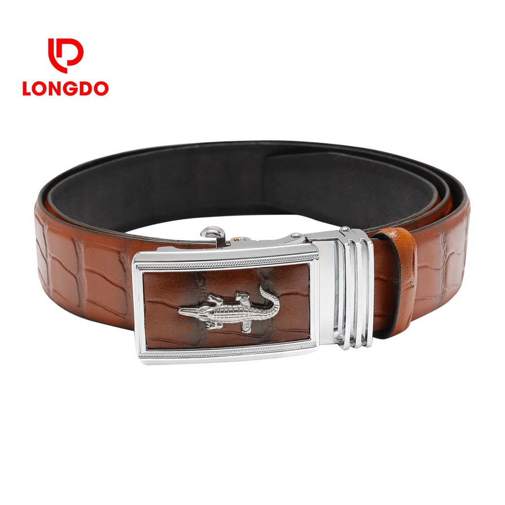 Dây nịt da nam - Cam kết 100% da bò thật - Bảo hành 5 năm - Thương hiệu uy tín Longdo Leather - TL01