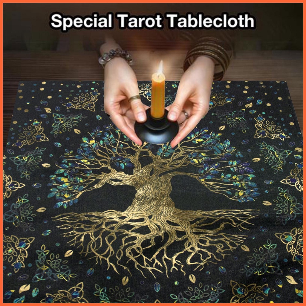 Thảm Vải Trải Bàn Cho Bài Tarot Tiện Dụng