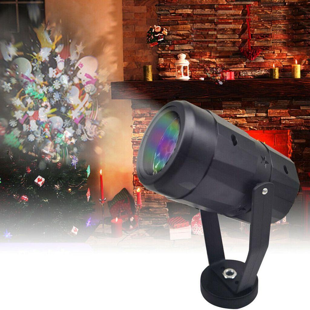 1 Đèn LED Laser Chiếu Sáng Ngoài Trời / Trong Nhà 16 Họa Tiết