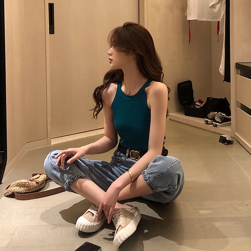 Áo Dệt Kim Nữ Trễ Vai Màu Trơn Gợi Cảm