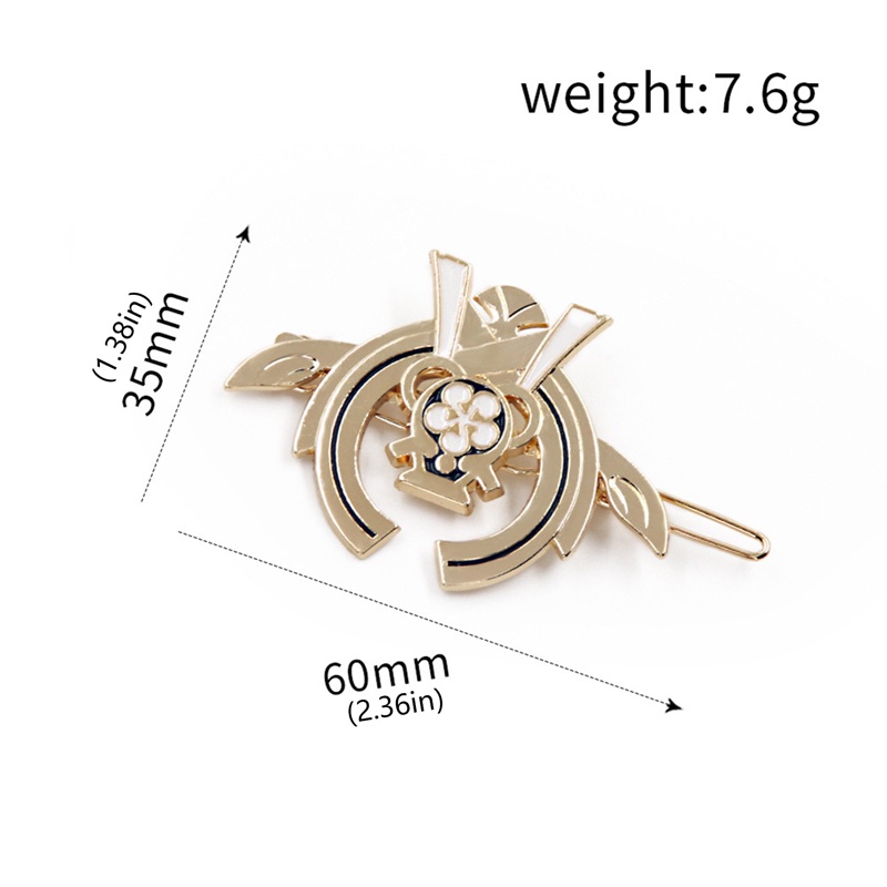 Kẹp Tóc Hóa Trang Nhân Vật Game Genshin