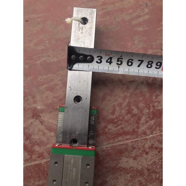 Cặp ray bản 2,5cm dài 27cm