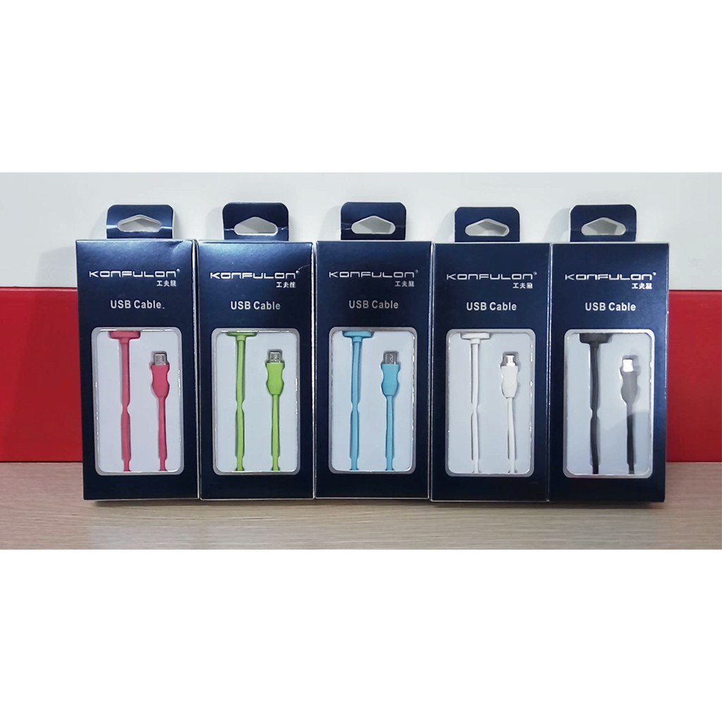 CÁP SẠC KONFULON MICROUSB S02