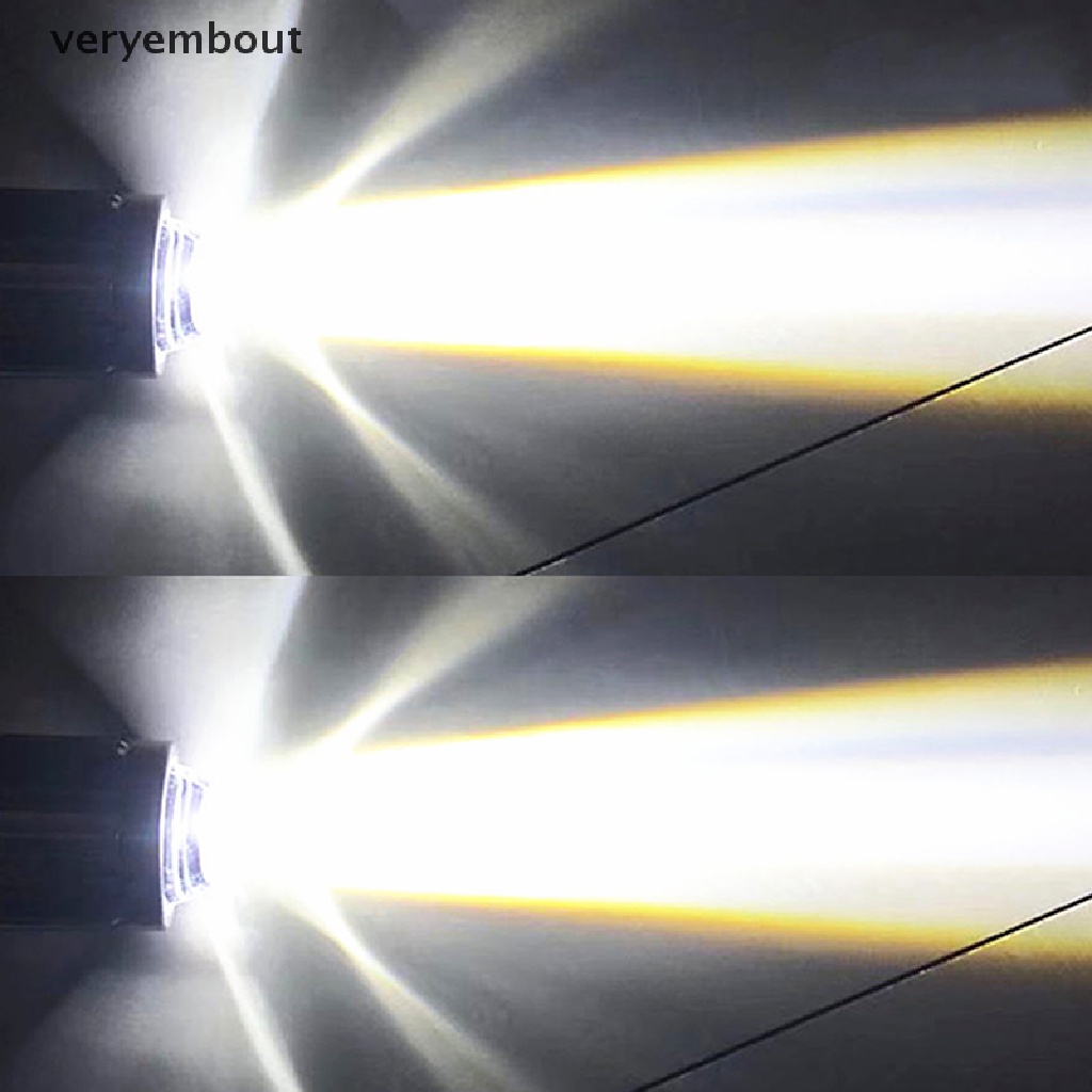 Đèn Pha H4 LED H6 BA20D Ánh Sáng Trắng / Vàng Chuyên Dụng Cho Xe Mô Tô