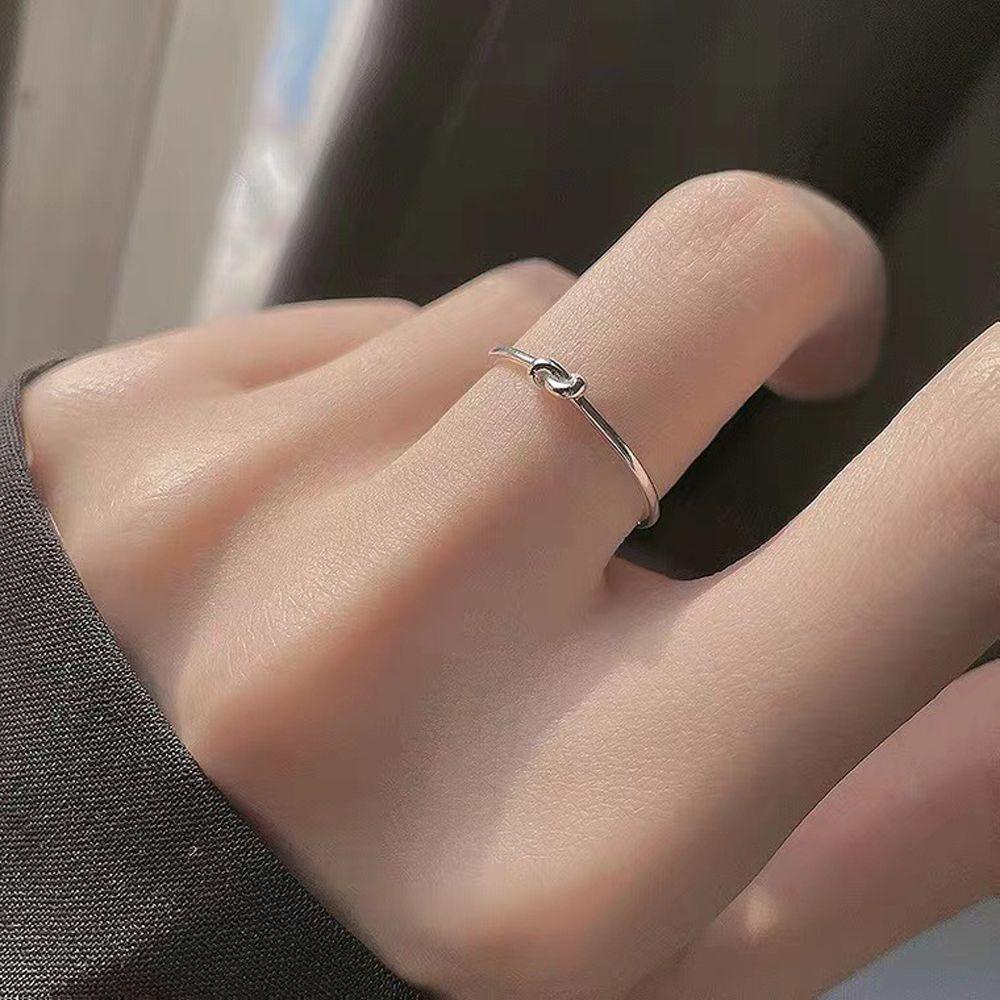 Nhẫn Hở Thiết Kế Mỏng Điều Chỉnh Được Tiện Lợi Dành Cho Nữ