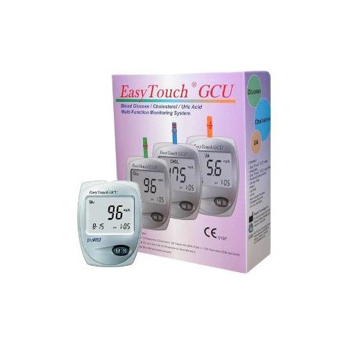 [ BH TRỌN ĐỜI ] Máy Đo Đường Huyết, Mỡ Máu, Gout 3 Trong 1 Easytouch GCU