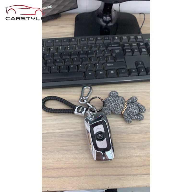 Ốp khoá kim loại xe Vin Lux A, SA Bao da chìa khóa