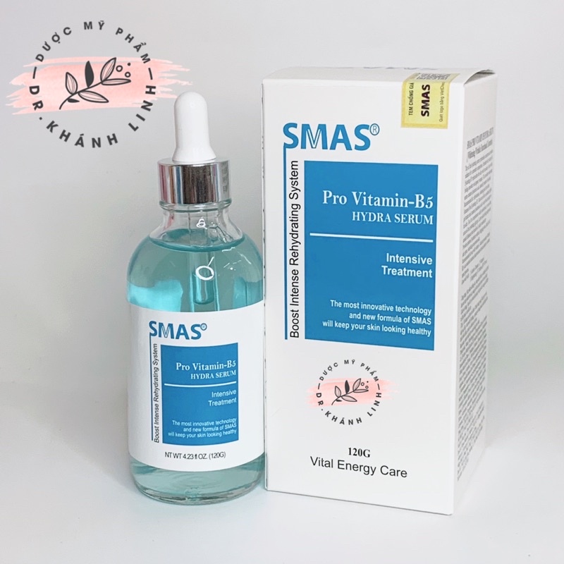 SERUM CẤP ẨM PHỤC HỒI DA SMAS PRO VITAMIN B5