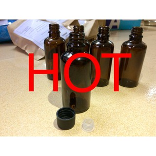 Combo 20 Lọ đựng tinh dầu nâu 50ml