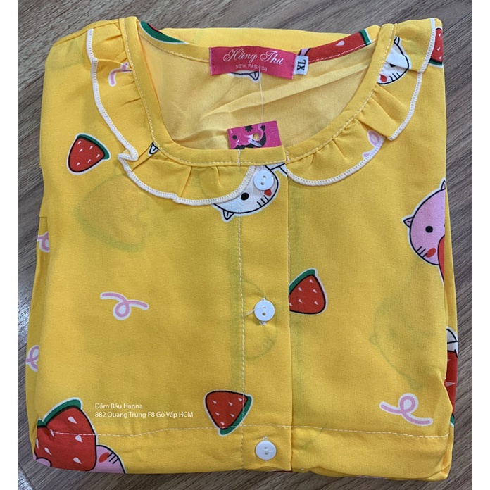 [SIZE 40-70KG] Đồ bộ bầu cho bé ty mặc bầu và sau sinh tay dài quần dài có lưng thun điều chỉnh vải lụa mango thoáng mát