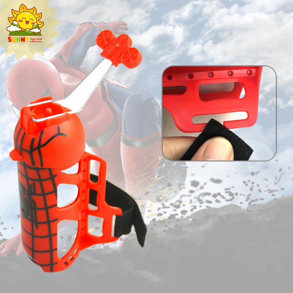 Bộ đồ chơi Găng tay Người nhện - Spider Man - Mô phỏng người nhện phóng tơ nhện độc đáo, chất liệu an toàn