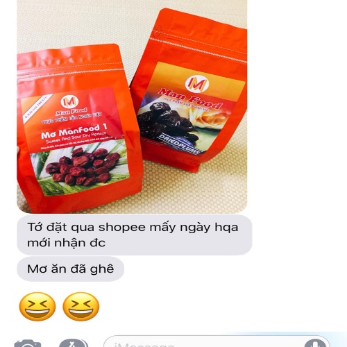 OMAI MƠ SẤY DẺO CHUA NGỌT NGUYÊN CHẤT OMAI MƠ MANFOOD1 CÓ HẠT⚡️⚡️ TÚI ZIP NHẬT 250GRAM ĂN VẶT HÀ NỘI