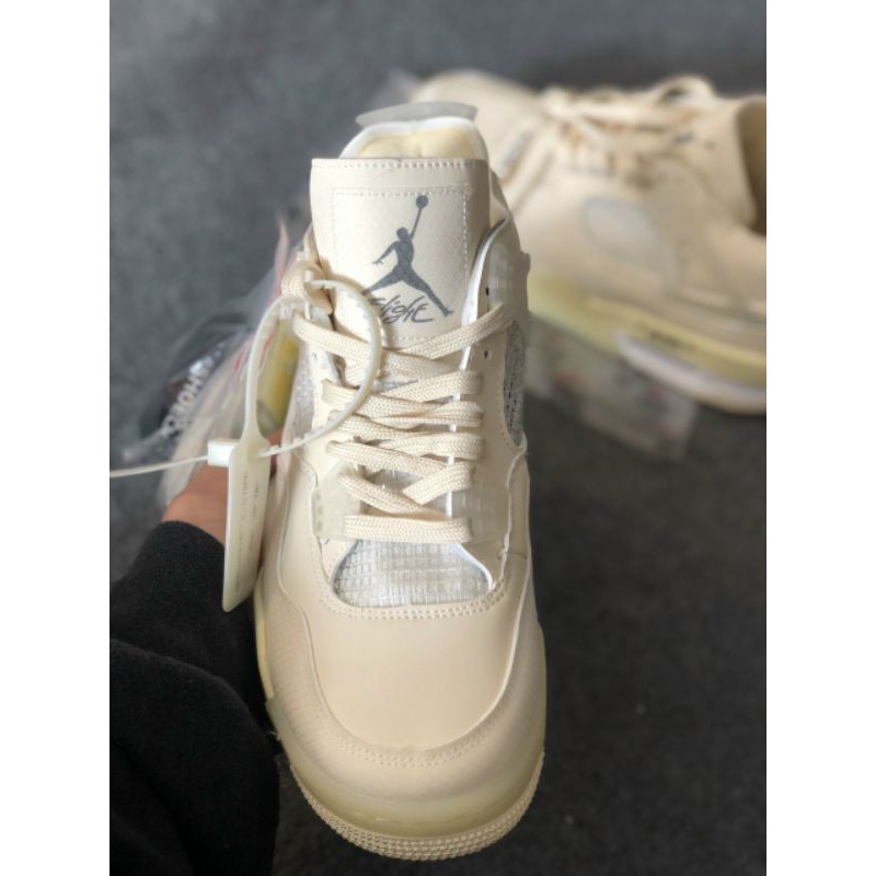 Giày Sneaker Jordan 4  air Of wite size 36-43 Box + hộp bảo vệ [fullbox] | BigBuy360 - bigbuy360.vn