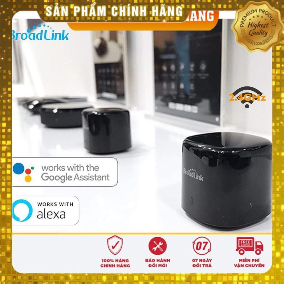 [bh 3 tháng] Bộ Điều Khiển Hồng Ngoại BroadLink RM4c Mini Phiên Bản Quốc Tế 2020