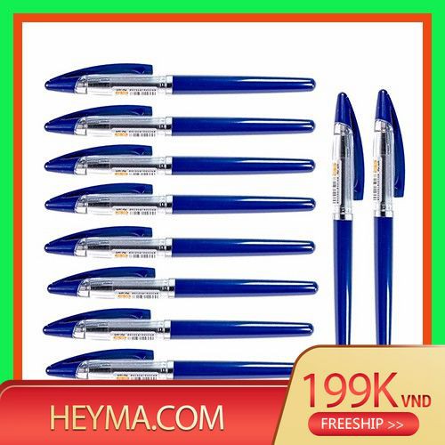 [Xả Kho] [Giá Kho]-Hộp 10 Cây Bút Gel TL B01-VPP Thanh Tú