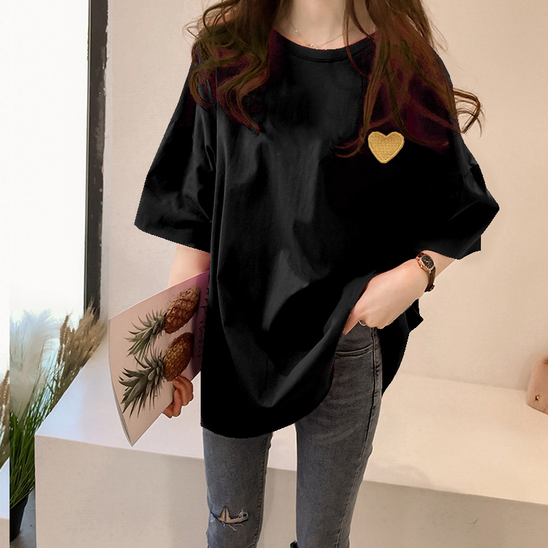 NRVP Áo Thun Dáng Rộng Tay Ngắn Thời Trang 2021 Cho Phụ Nữ