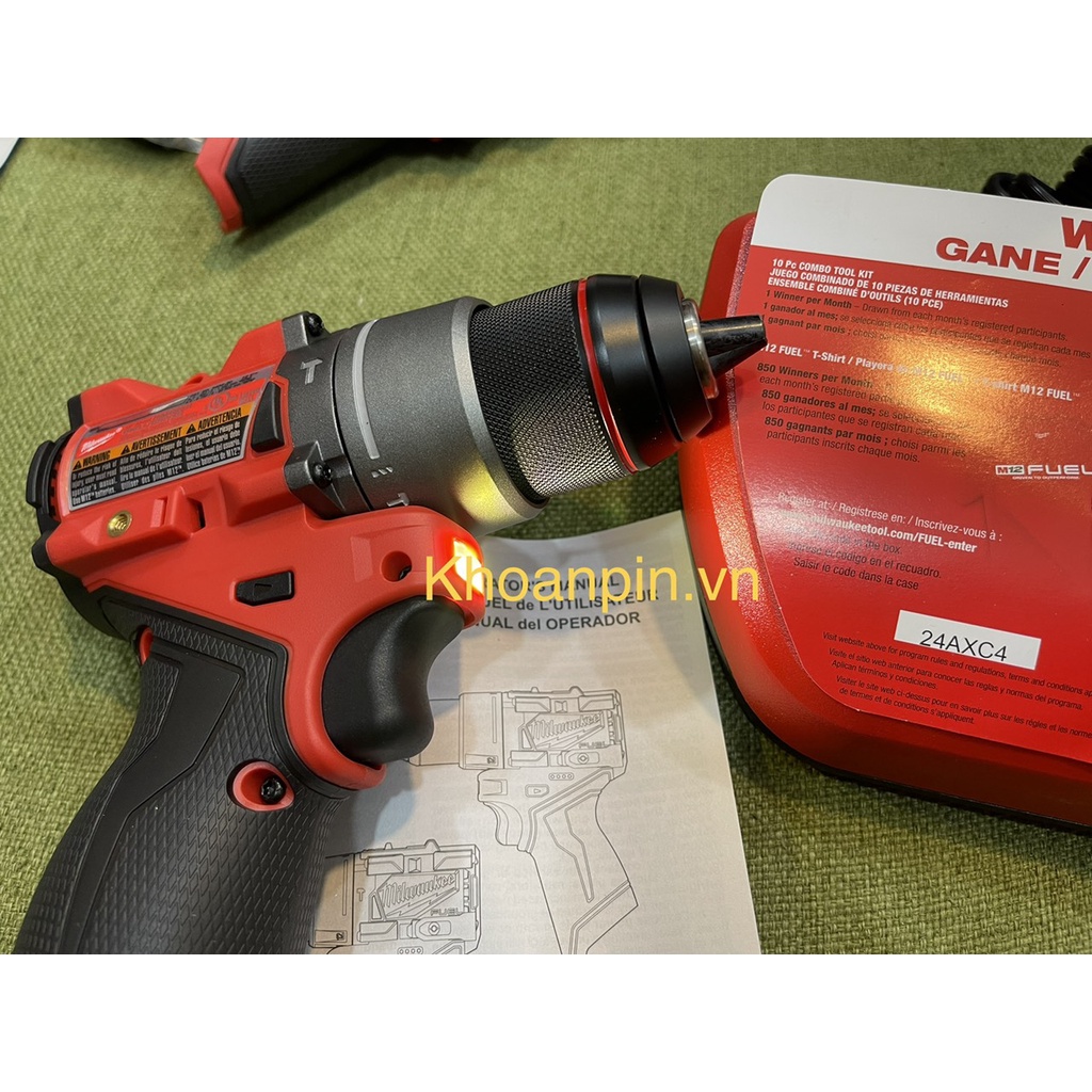 Máy khoan pin Milwaukee 3404-21 M12