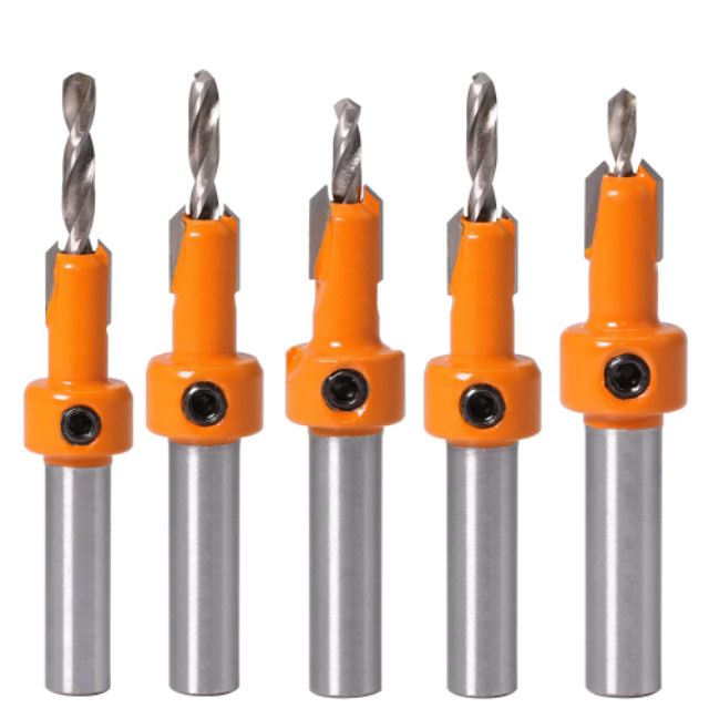 Mũi khoan âm vít gỗ đa năng - mũi khoan mồi âm vít 2 tầng đầu lỗ 3mm đến 8mm ❤️𝐌𝐈𝐄̂̃𝐍 𝐏𝐇𝐈́ 𝐒𝐇𝐈𝐏❤️