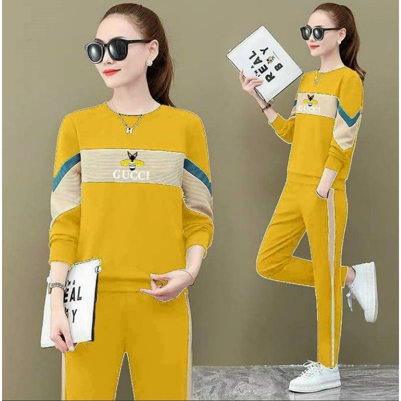 Bộ cotton nữ dài tay, bộ nữ mặc nhà