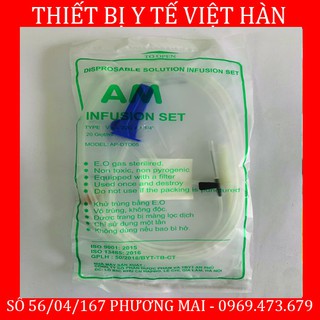 Dây truyền dịch y tế An Phú - Dây truyền dịch có kim bướm - túi 25 chiếc