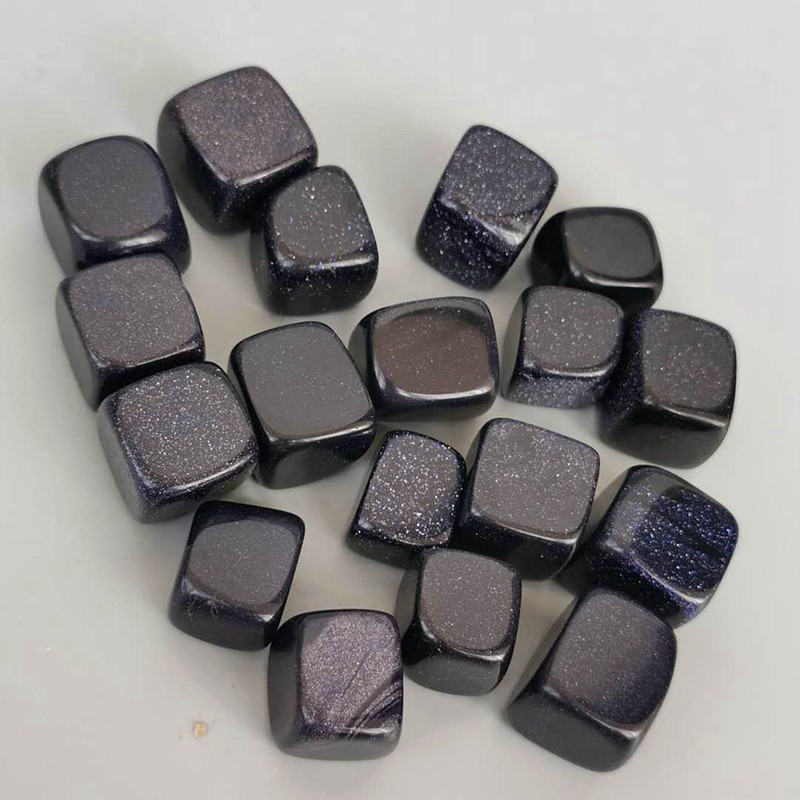 Viên đá thanh tẩy Obsidian vuông phong thủy chơi tarot | BigBuy360 - bigbuy360.vn