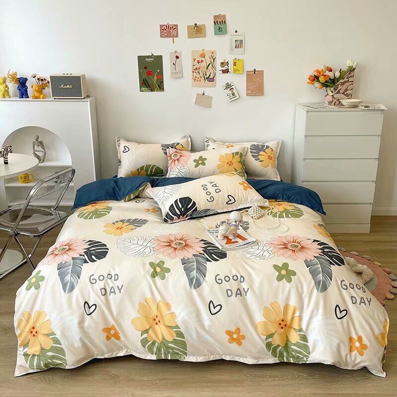 Bộ chăn ga gối Cotton Poly SaiGon bedding  nhập khẩu nhiều mẫu đáng yêu, Drap may theo yêu cầu nhiều kích thước | BigBuy360 - bigbuy360.vn