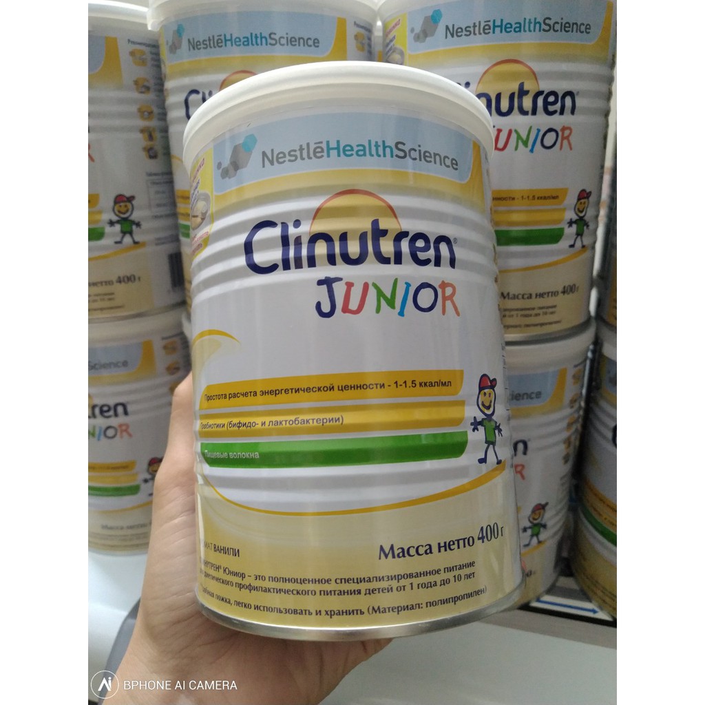 Sữa bột Clinutren 400gr hàng Nga