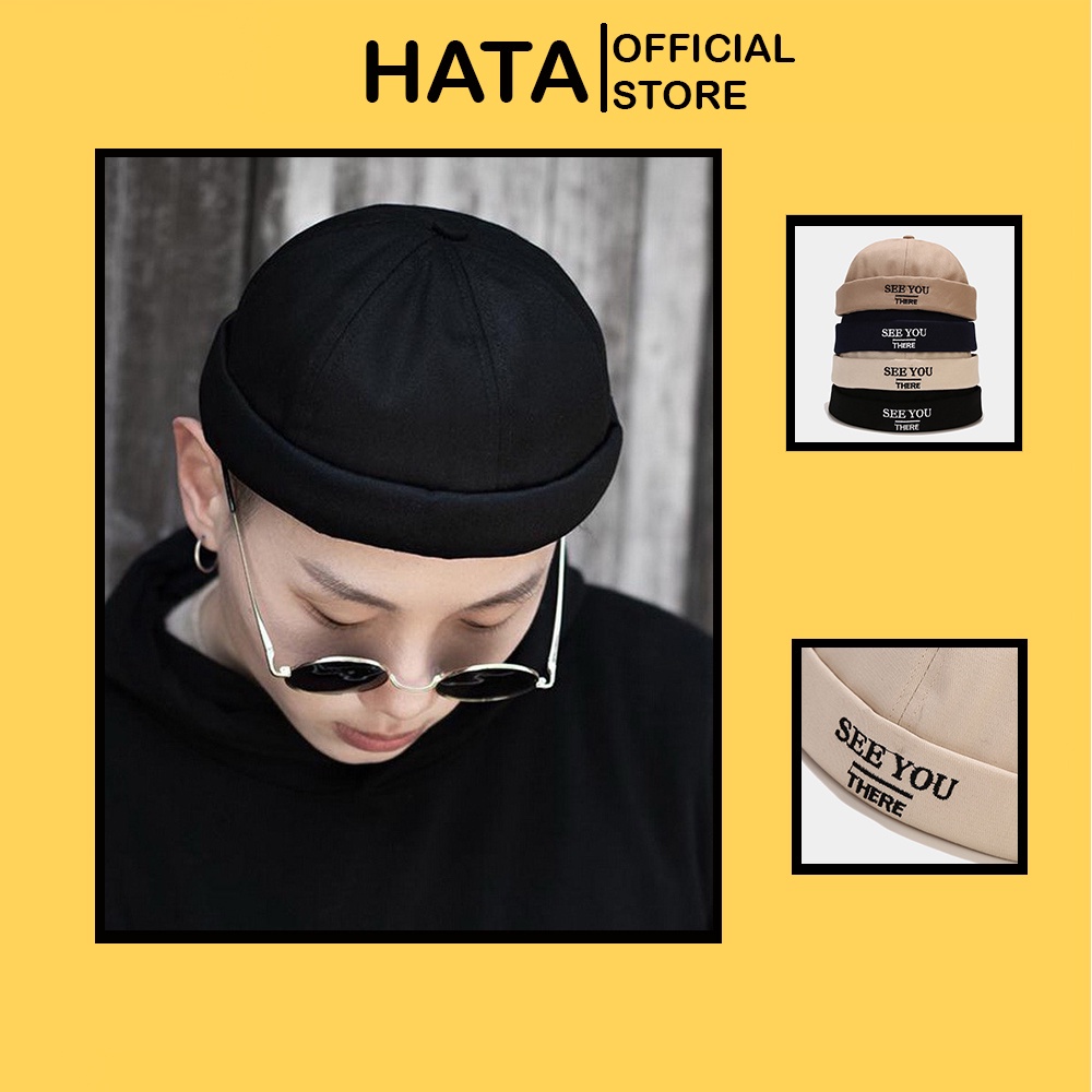 Mũ BEANIE Vành Tròn MIKI HAT Thêu Chữ SEE YOU 404 Phong Cách HIPHOP
