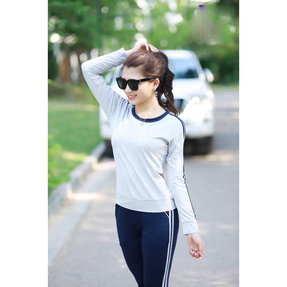 Rập giấy BẢN VẼ KHÔNG PHẢI QUẦN ÁO, VÁY - Bộ thun dài tay nữ thanh lịch, hiện đại- Helen 21  - Helensewing