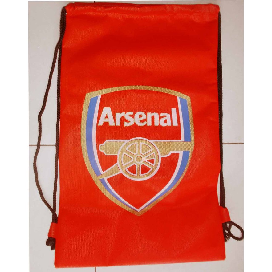 Ba Lô Rút Dây In Logo Đội Bóng Đá Arsenal