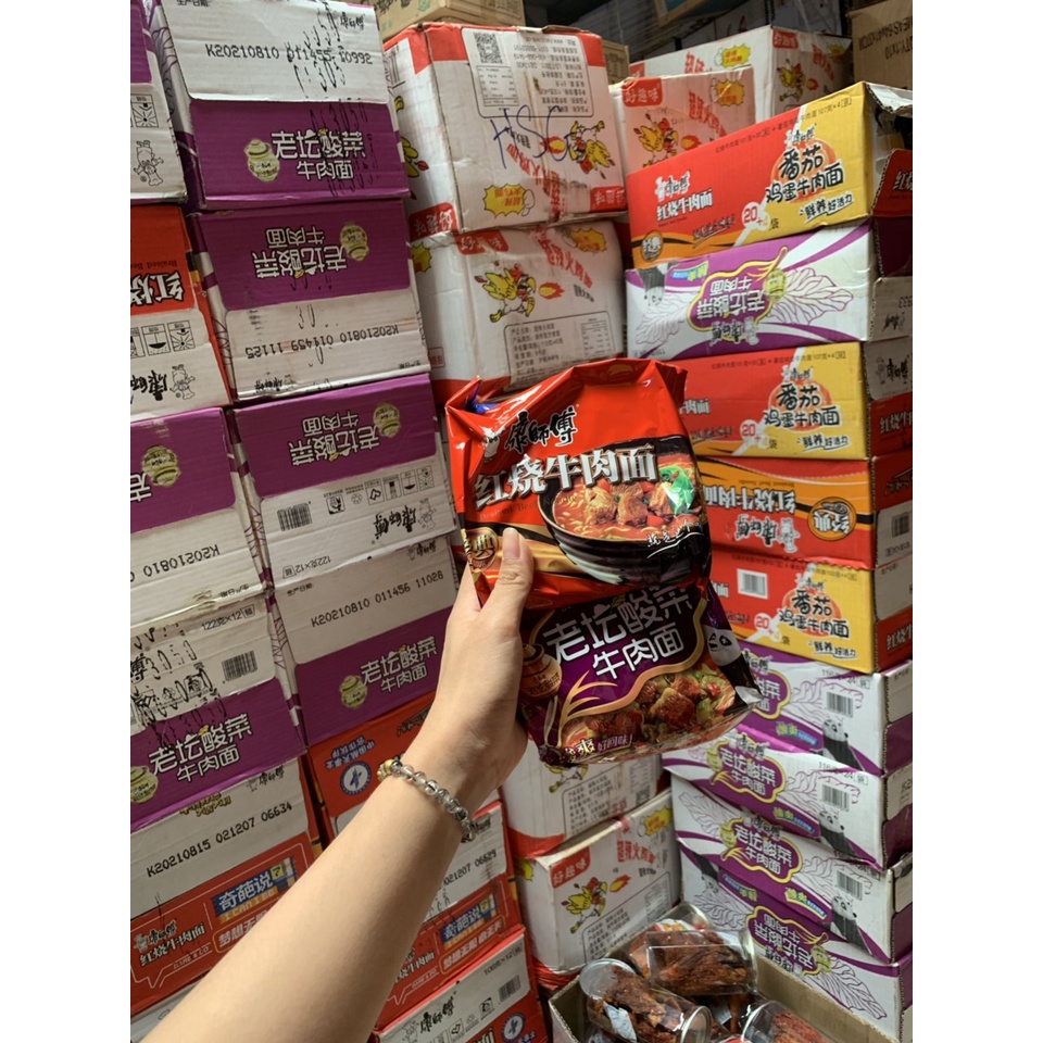 Mì Khang sư phụ vị bò dưa chua - mì bò kho Kungpao Kang Sifu | BigBuy360 - bigbuy360.vn