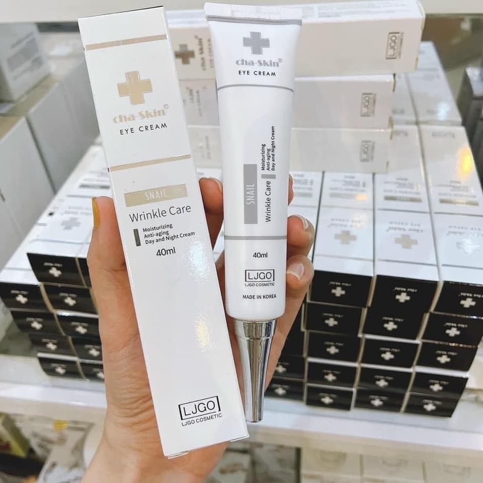Kem Mắt Ốc Sên Cha-Skin Snail Eye Cream tuýp 40ml