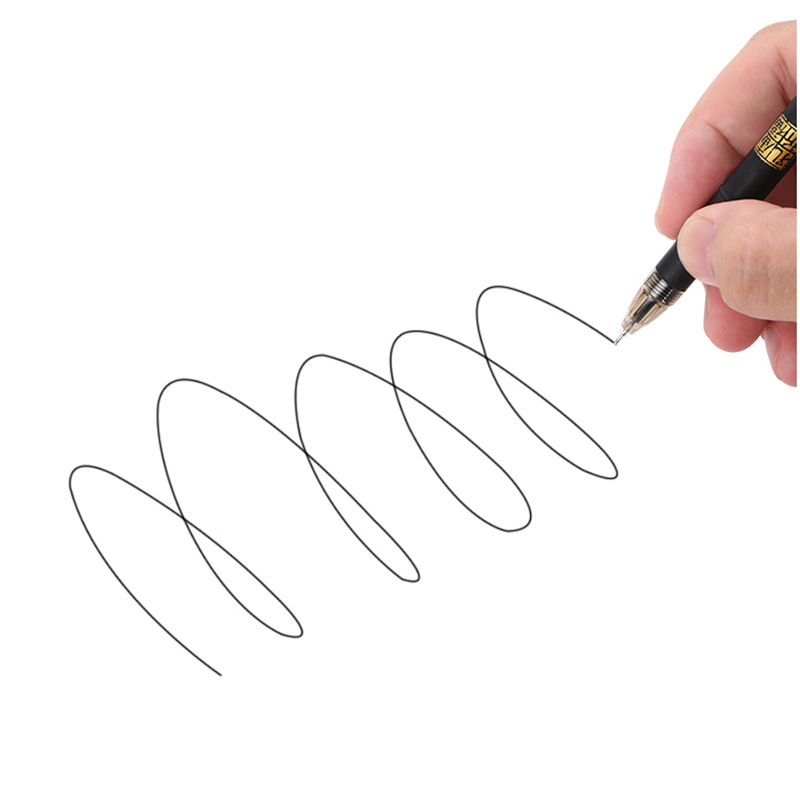 M&amp;G A4801 Confucian Temple Blessing Series Black Ink Gel Pen Simple Writing Utensils