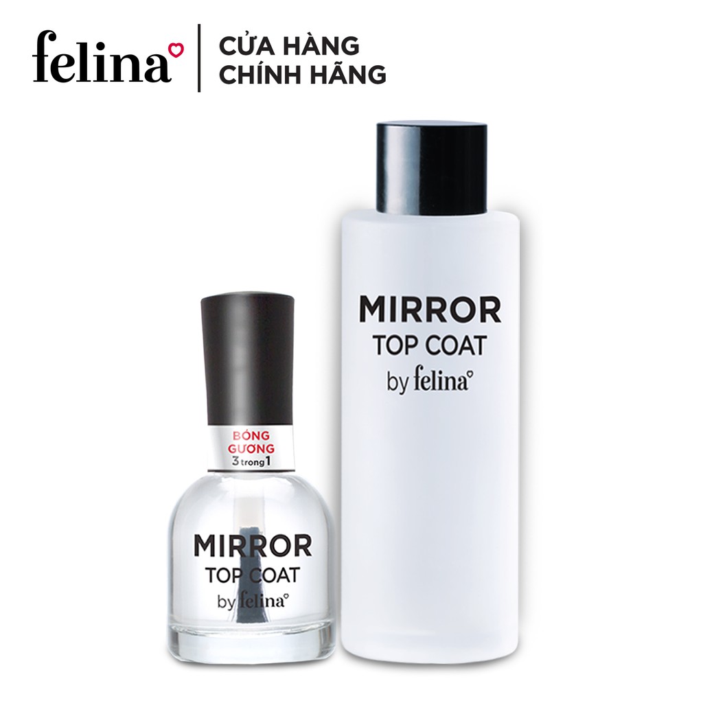 Combo sơn bóng gương Felina 108 ml + 17 ml