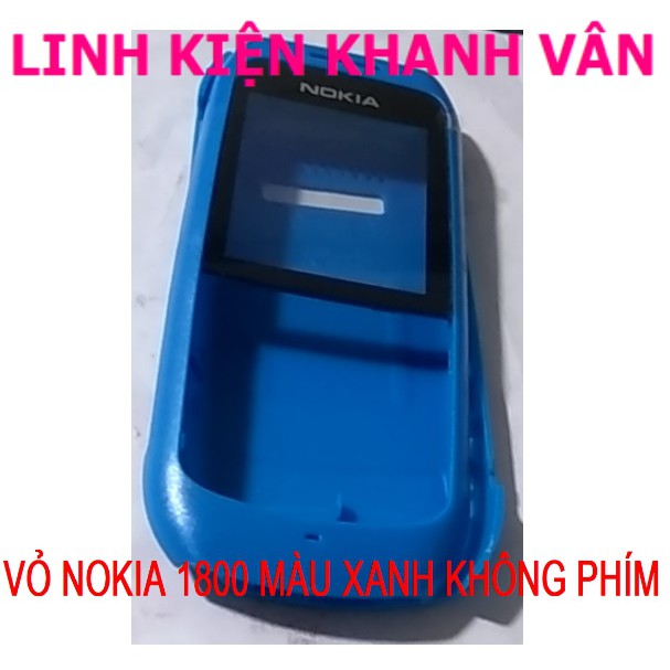 VỎ NOKIA 1800  MÀU XANH  KHÔNG PHÍM