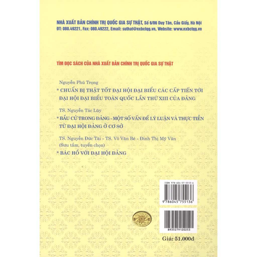 Sách - Tài Liệu Hướng Dẫn Đại Hội Đảng Bộ Các Cấp Tiến Tới Đại Hội Đại Biểu Toàn Quốc Lần Thứ XIII Của Đảng | BigBuy360 - bigbuy360.vn